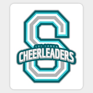 Sri Lanka Cheerleader Sticker